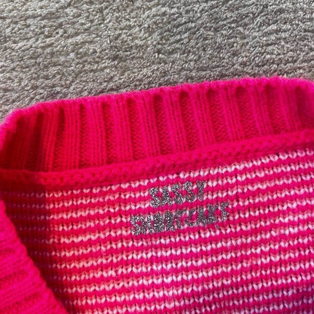 Sassy Shortcake Popstar Punch Sweater size S/M - Picture 4 of 7